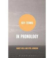 Key Terms in Phonology