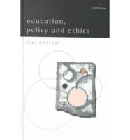 Education Policy and Ethics