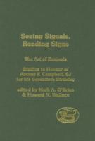 Seeing Signals, Reading Signs