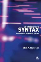 An Introduction to Syntax: Fundamentals of Syntactic Analysis