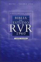 RVR 1960 Biblia De Estudio, Tapa Dura 4/Colores, Tamano Personal