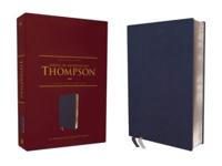 Reina Valera Revisada, Biblia De Referencia Thompson, Leathersoft, Azul Añil, Palabras De Jesús En Rojo, Con Índice
