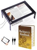 Machinery's Handbook Toolbox & Magnifier Bundle