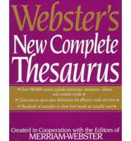 Webster's New Complete Thesaurus