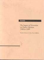 The Impact of Terrorism on Public Opinion, 1988 to 1989