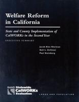Welfare Reform in California