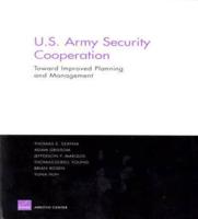 U.S. Army Security Cooperation: Toward Improved Planning and Management