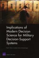 Implications of Modern Decision Science for Military Decision-Support Systems