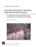 Coal Mine Drainage for Marcellus Shale Natural Gas Extraction