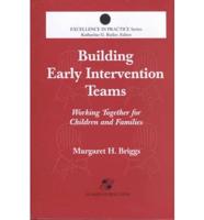 Building Early Intervention Teams