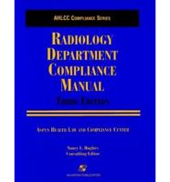 Radiology Department Compliance Manual