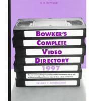 Bowker's Complete Video Directory 1997