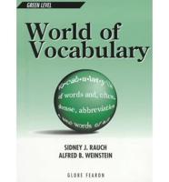 World of Vocabulary, Green Level