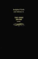 Analytical Guide and Indexes to the Crisis 1910-1960: Vol. 2