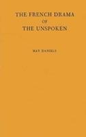 The French Drama of the Unspoken