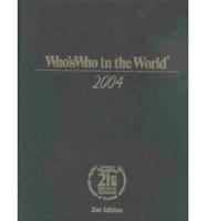 Who's Who in the World 2004