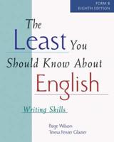 The Least You Should Know About English