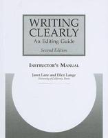 Writing Clearly, an Editing Guide, Second Edition