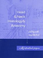 Head & Neck Histology & Anatomy