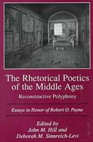 The Rhetorical Poetics of the Middle Ages
