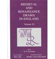 Medieval and Renaissance Drama in England