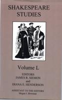 Shakespeare Studies. Volume L