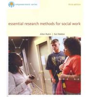 Brooks/Cole Empowerment Series: Essential Research Methods For Social Work