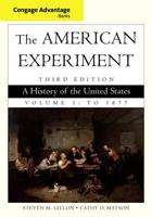 Cengage Advantage Books: The American Experiment