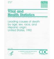 Leading Causes of Death by Age, Sex, Race, and Hispanic Origin