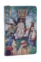KJV Classic Children's Bible, Seaside Edition, Full-Color Illustrations With Zipper (Hardcover)