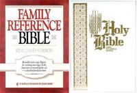 Holy Bible: King James Version: Family Reference: White Bonded Leather
