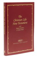 NKJV, Christian Life New Testament, Leathersoft, Burgundy