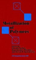 Melallization [I.e. Metallization] of Polymers