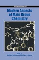 Modern Aspects of Main Group Chemistry