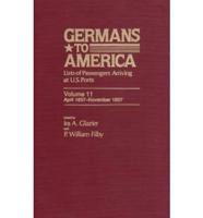 Germans to America, Apr. 27, 1857-Nov. 30, 1857