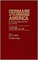 Germans to America, Nov. 1, 1881-Mar. 27, 1882