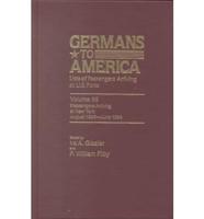 Germans to America, Aug. 1, 1893- June 30,1894