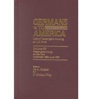 Germans to America, November 1, 1895 - June 17, 1897
