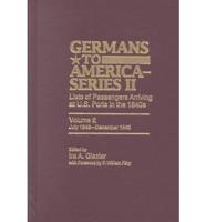 Germans to America (Series II), July 1843-December 1845