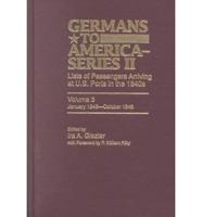Germans to America (Series II), January 1846-October 1846