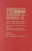 Germans to America (Series II), October 1848-December 1849