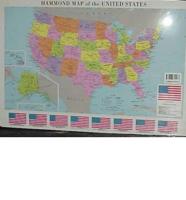 Hammond Map of the United States : Hammond State Flags of the United States