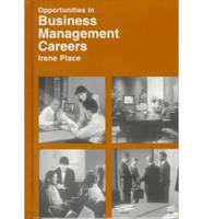 Opportunities in Business Management Careers