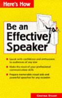 Be an Effective Speaker