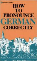 How to Pronounce German Correctly