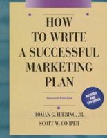 How to Write a Successful Marketing Plan