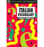 Italian Vocabulary