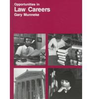 Opportunities in Law Careers