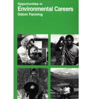 Opportunities in Environmental Careers