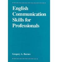 English Communication Skills for Professionals